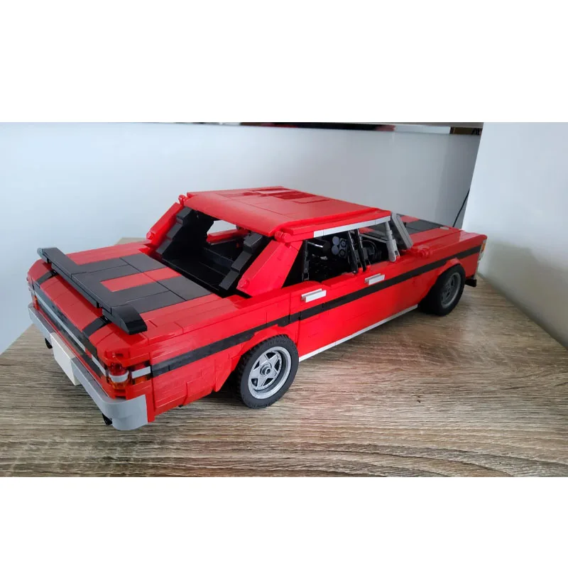 

MOC-194781 New GTR Supercar Racing Building Block Model 1280 Parts MOC Creative Boys Children's Birthday Building Block Toy Gift