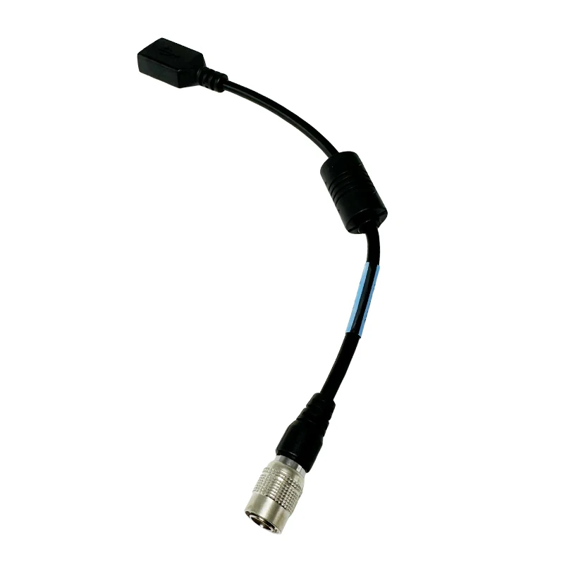 6 pins Data Cable USB / F Cable For Trimble S6 S8 M3 Total Stations Connect To PC Windows XP / Win7 / Win8 / Win10