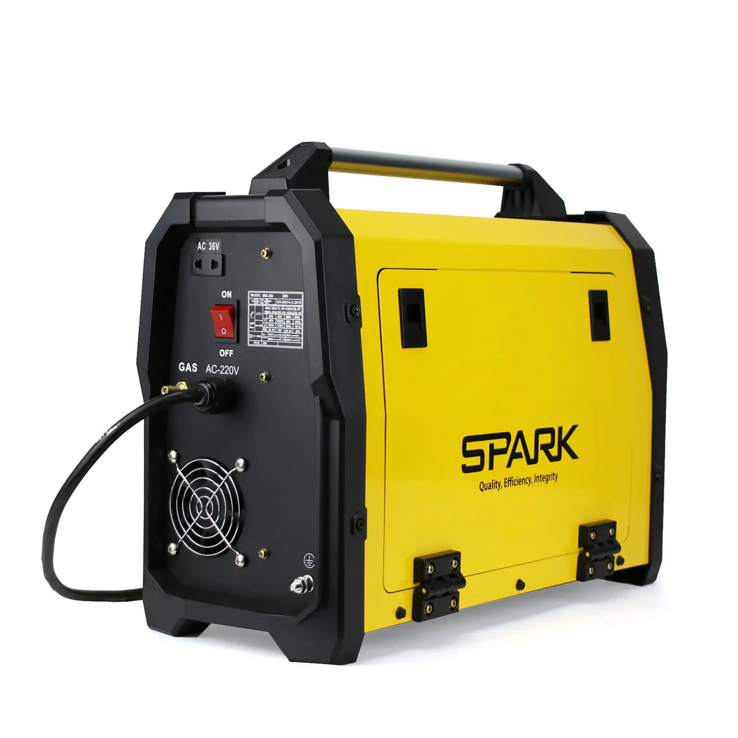 

MIG-250 amp Smart Digital Control Gasless Flux Core Wire Mig Welder Welding Machines