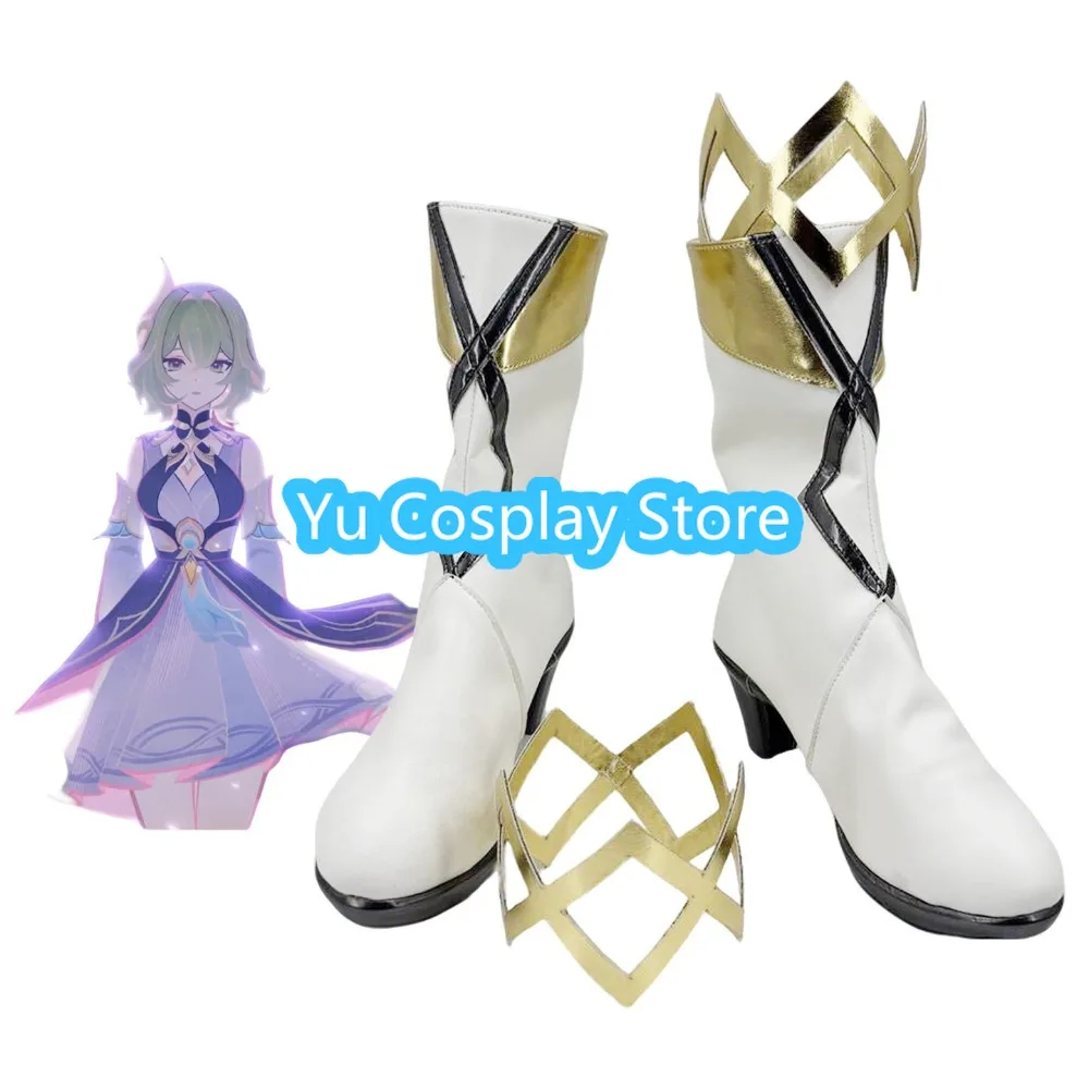

Genshin Impact Clorinde Cosplay Shoes Champion Duelist Fontaine Game Custom Made Women Over Knee Boots Halloween Shoes