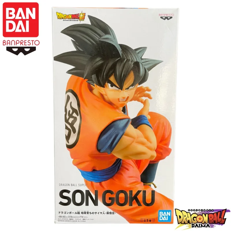

In Stock Bandai Original Banpresto Dragon Ball Son Goku Action Figure Model Doll Brand New Boxed Toys Model Garage Ornaments