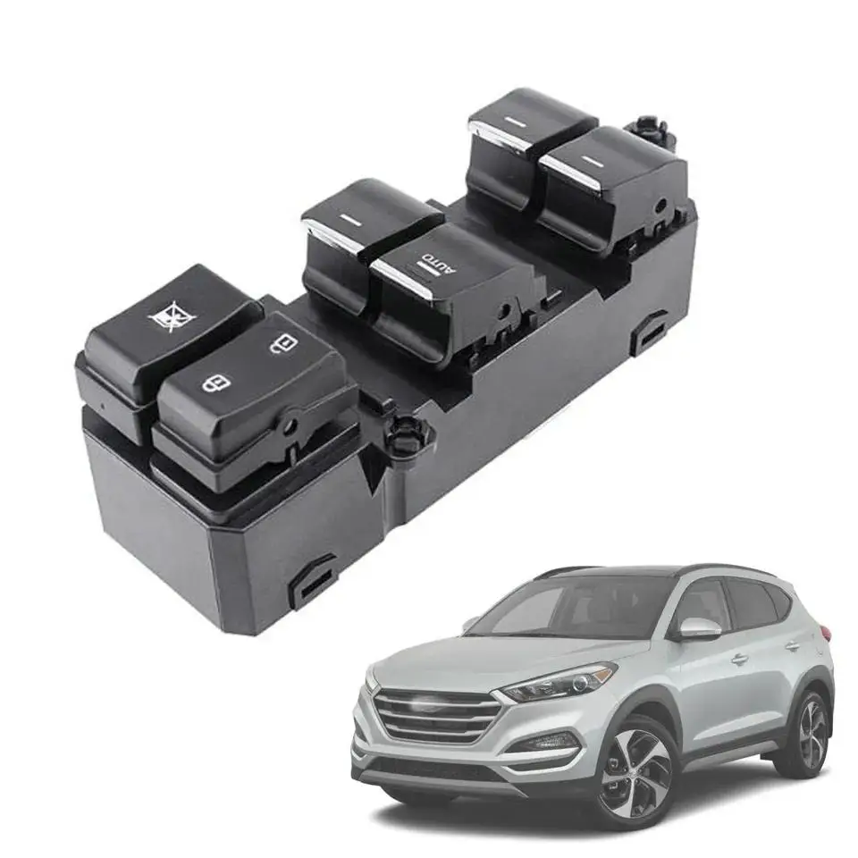 

Auto Driver Left Door Master Power Window Switch 93571-D3000 93570-D3000 93571-D3040 For 2016-2018 Hyundai Tucson