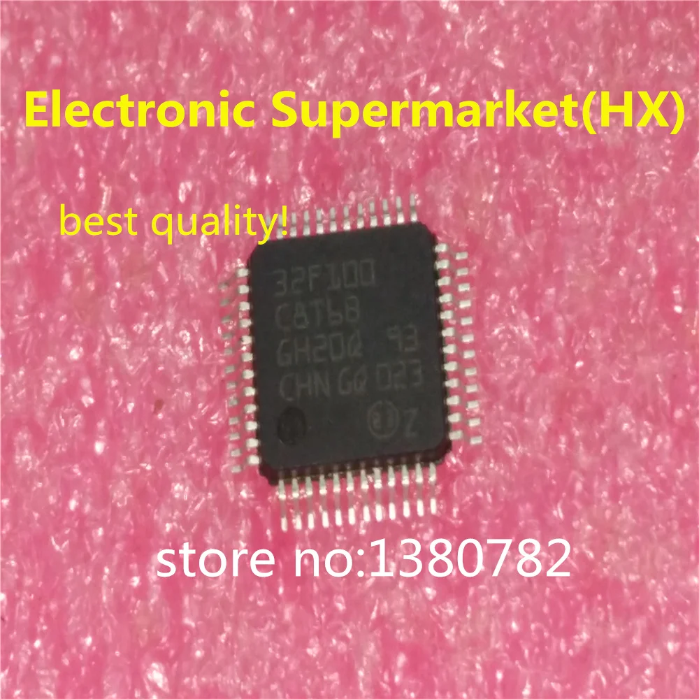 New original special price spot10pcs/lots STM32F100C8T6B  STM32F100C8T6 LQFP-48 IC In stock!