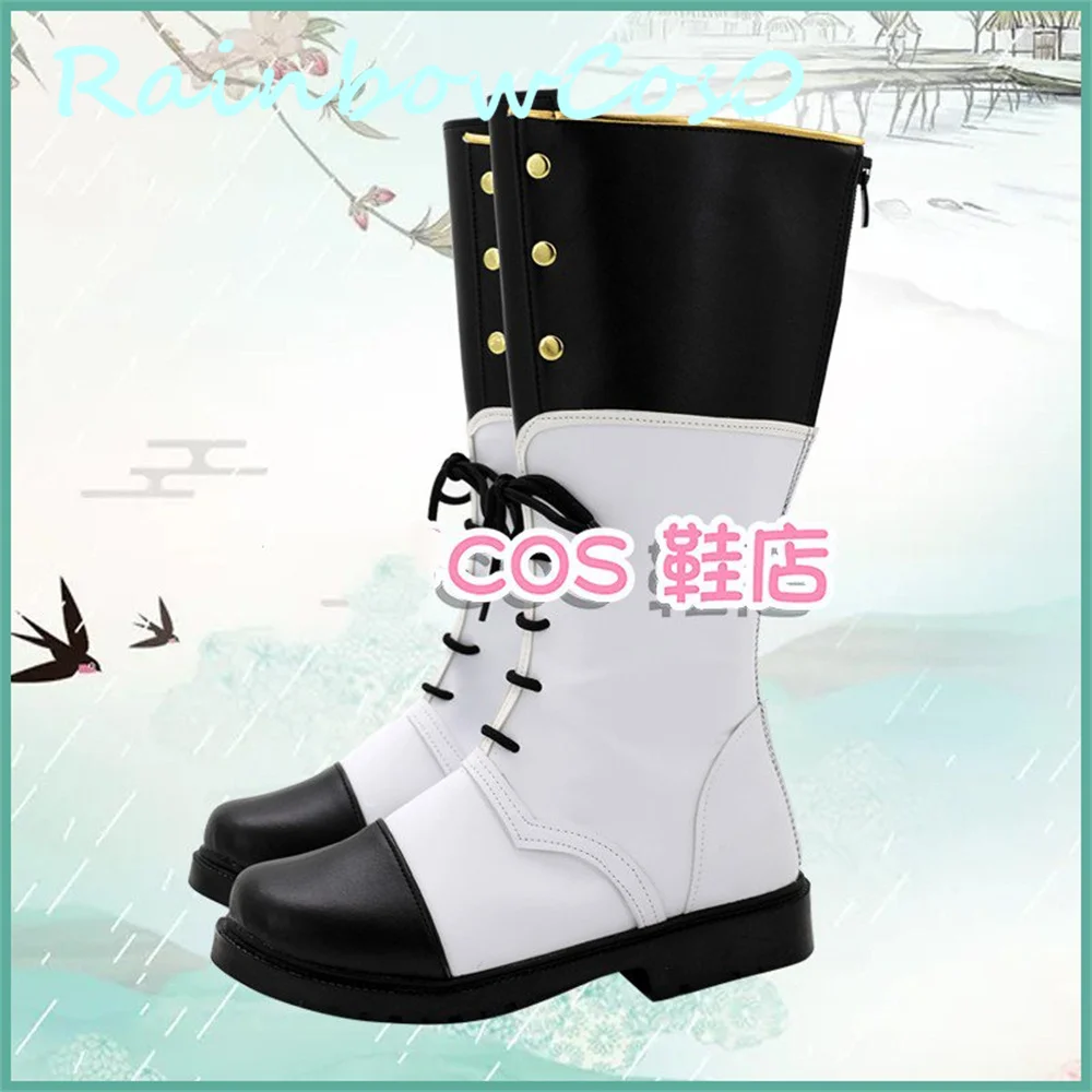 Ensemble Stars es2 es música Amagi Rinne Cosplay zapatos botas juego Anime carnaval fiesta Halloween Navidad W2280