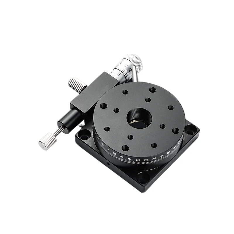 RS/RSP, R-axis rotating platform high-precision displacement stage 360 ° angle fine-tuning indexing disc