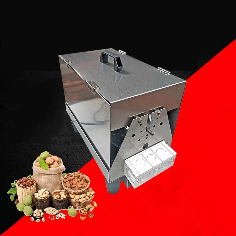 Visible 10L Electric Coffee Roaster Coffee Bean Nuts Baking Machine Home Outdoor Roasting Machine Stainless Steel