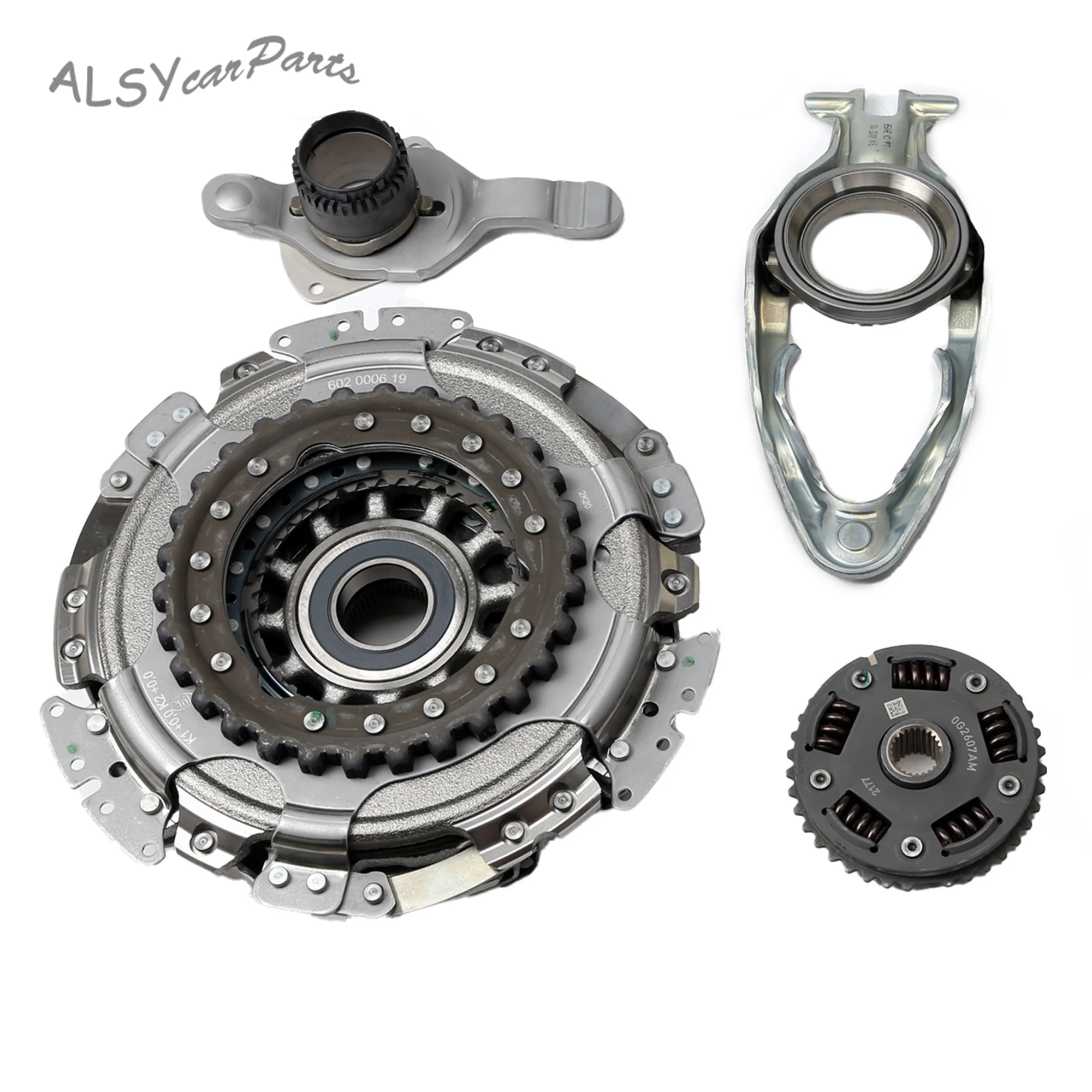 Dry Dual Clutch Repair Kit 0AM DQ200 602000600 For VW Caddy CC Polo Audi A3 Skoda Seat 7 Speed DSG Gearboxes 0AM198140S