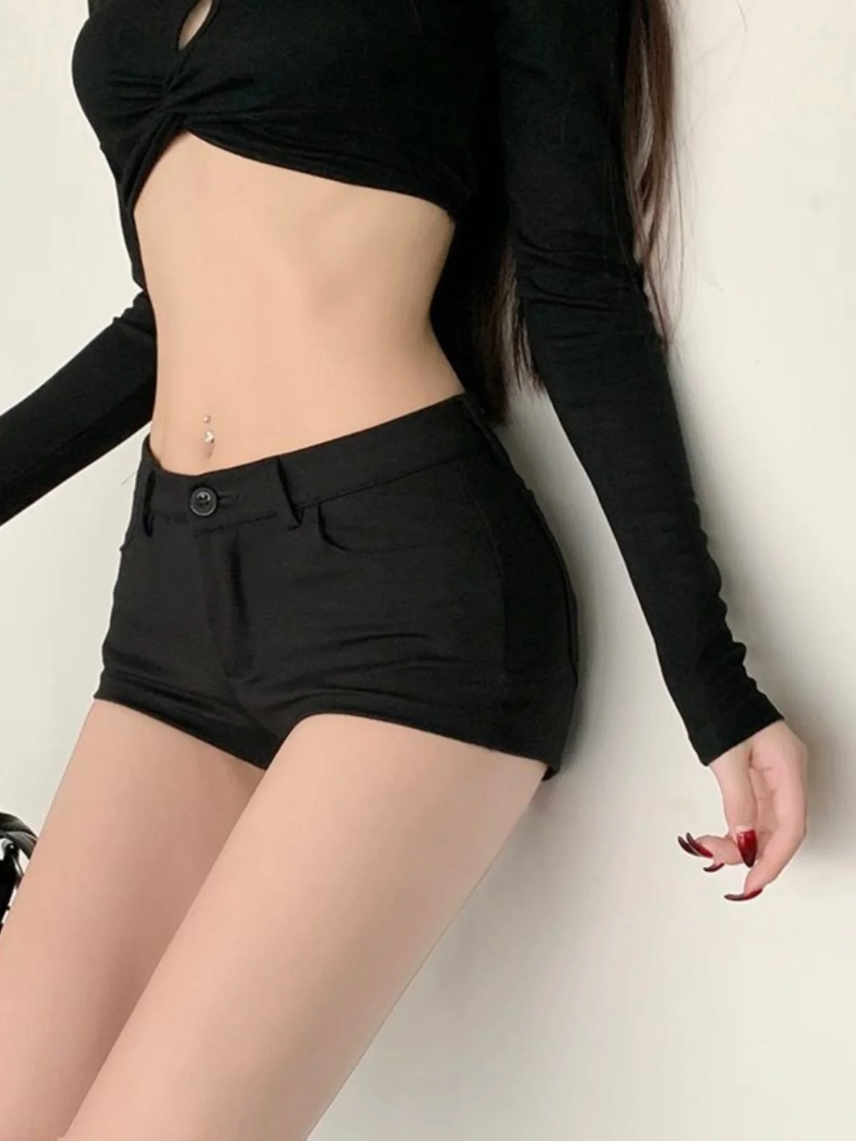 

Узкие брюки с низкой талией, женские эластичные повседневные джинсовые ультра-оты, летние универсальные утягивающие джинсы для девочек