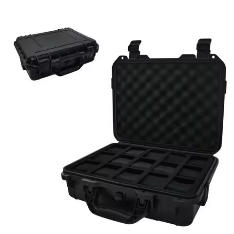15 Grid Waterproof Watch Box Collection Watch Antique Protective Safety Box Thickened With Sponge Moisture-proof Box