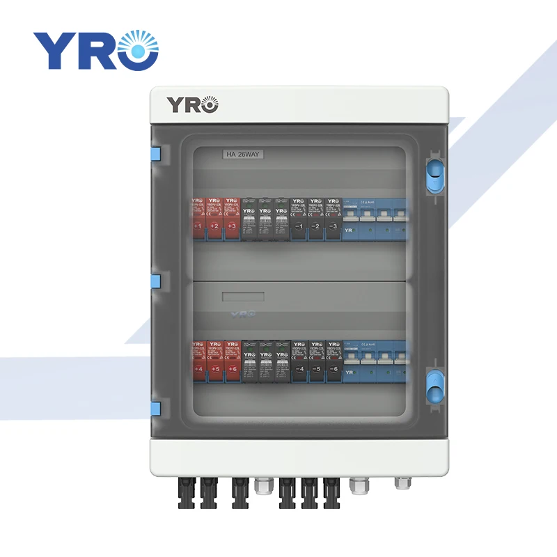 YRO Fabbrica di sistemi solari HA 6/2 1000V 26 vie Interruttore automatico OEM Impermeabile IP66 di alta qualità per esterni