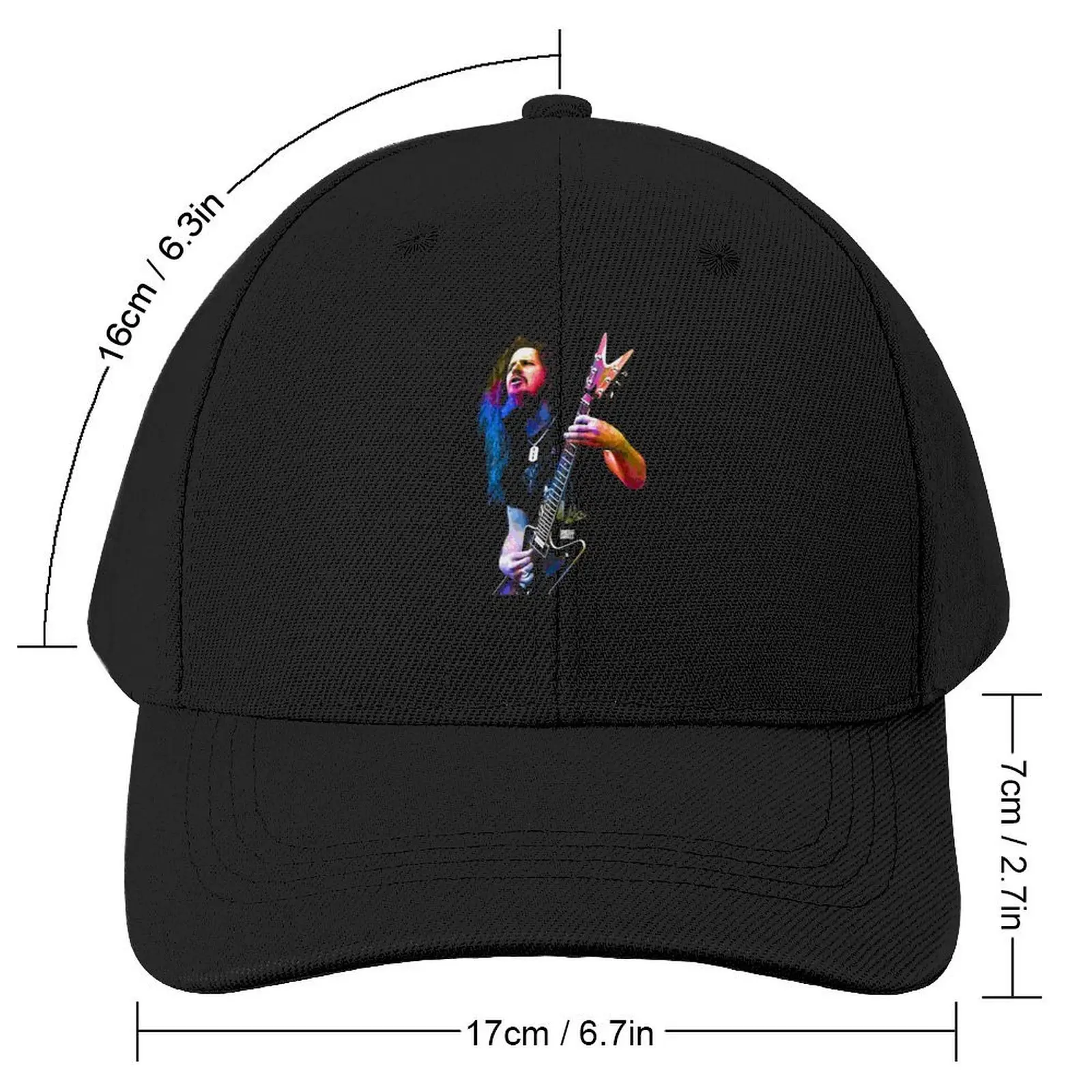 Dimebag Darrell. Diamond Darrell. Darrell Lance Abbott. an American musician and songwriter v.7 Baseball Cap