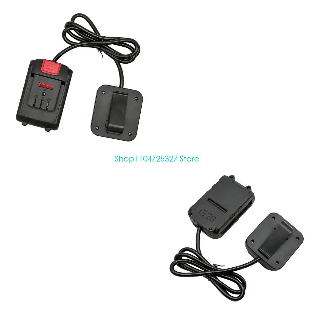 D8KF Ergonomic 1 Meter Extension Line Converters For Battery Features Belt Attachment