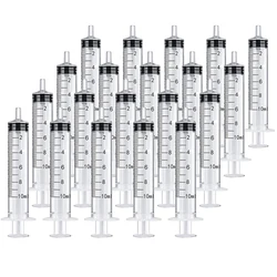 Seringue réutilisable en plastique pour mesurer les nutriments, outil de cuisine hydroponique, 1ml-10ml, 2-20 pièces