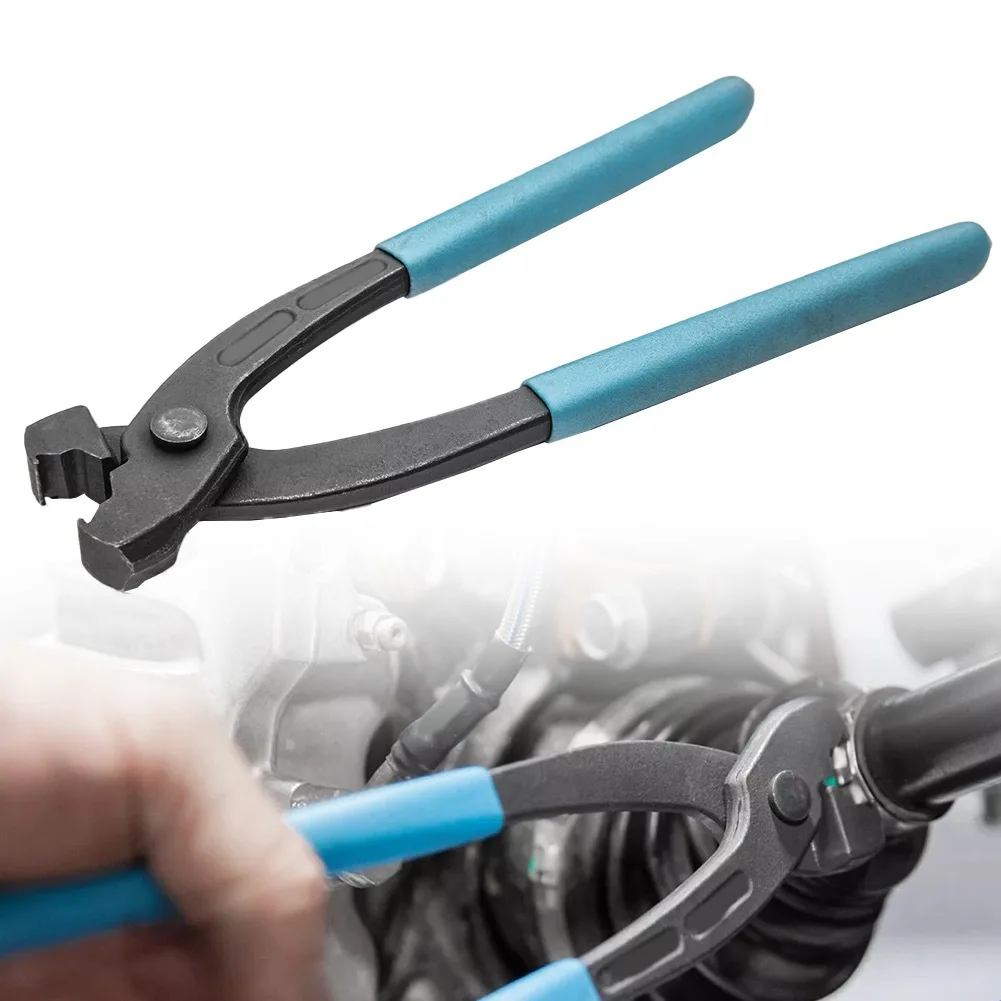

Car Dust Cover Clamp Automobile Disassembly Special Tools CV Boot Clamp Pliers Made of Heavy-Duty SteelRubber Handle