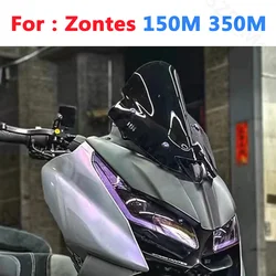 For Zontes 350M 150M ZT150M ZT350M ZT150T-M ZT350T-M3 M350 M150 Motorcycle Windshield Windscreens Wind Deflectors Visor Black