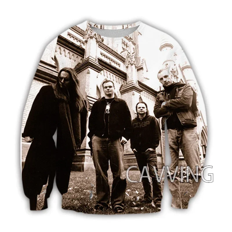 

3D Print Agalloch Crewneck Sweatshirts Harajuku Style Long Sleeve Fashion Tops for Women And Men