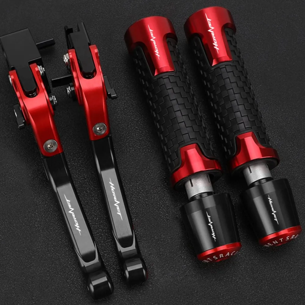 

Moto Adjustable Brake Clutch Levers Handlebar grips For Honda CB900F CB 900 F HORNET 2001 2002 2003 2004 2005 2006 2007 2008