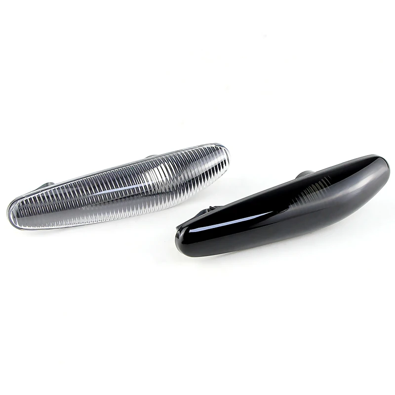 2PCS Only Shell No Bulbs Side Marker Light Covers Housing Lens For Alfa Romeo 166 1998 1999 2000 2001 2002 2003 2004 2005-2007