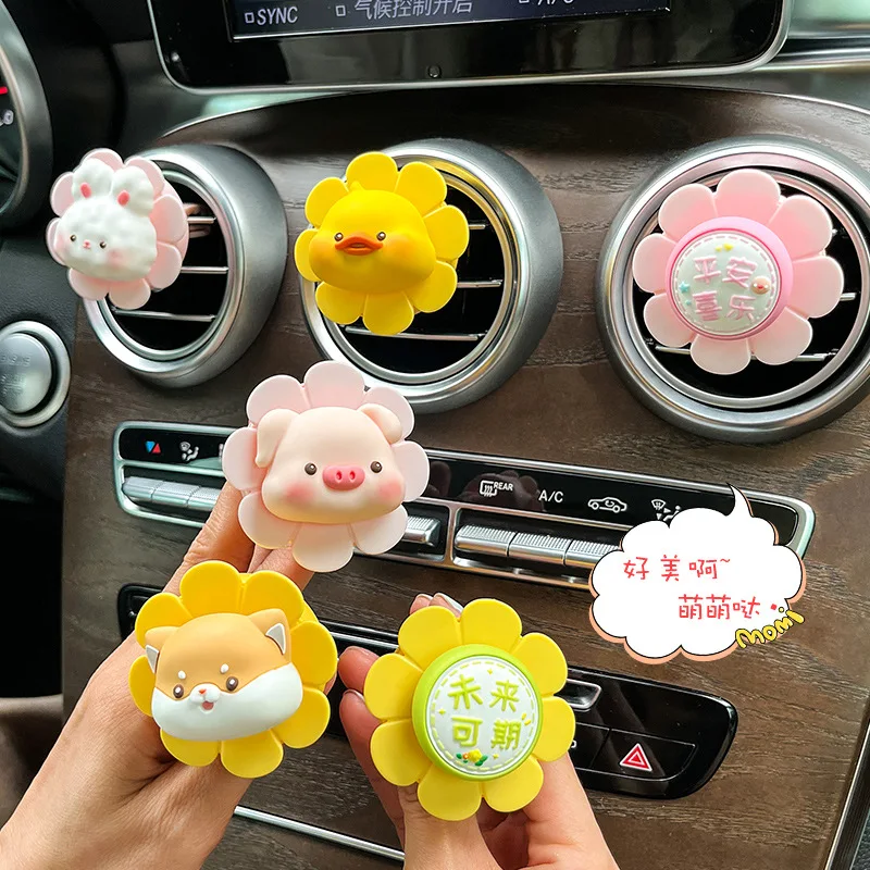 

Car Decoration Car Accesories Car Interior Creative Air Outlet Aromatherapy Cartoon Pig Car Interior Perfume Decoration Supplies