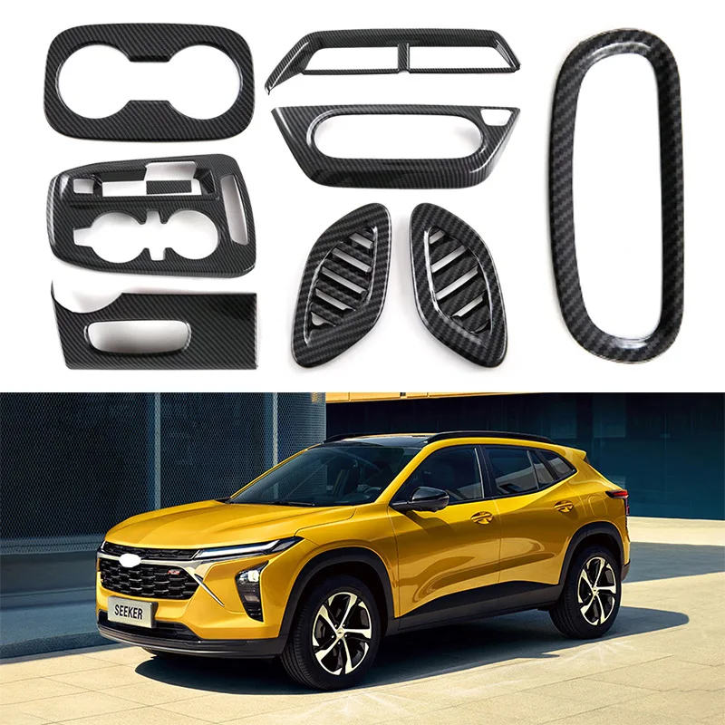 

Applicable for Chevrolet Trax TRACKER SEEKER 2023,Headlight adjustment, air outlet, steering wheel, car interior stickers