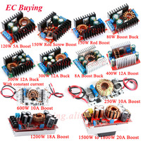 DC-DC 120W 150W 250W 300W 300W 20A 400W 15A 600W 10A 1800W 1200W 80W Step Up Boost Converter Step Down Buck Power Supply Module