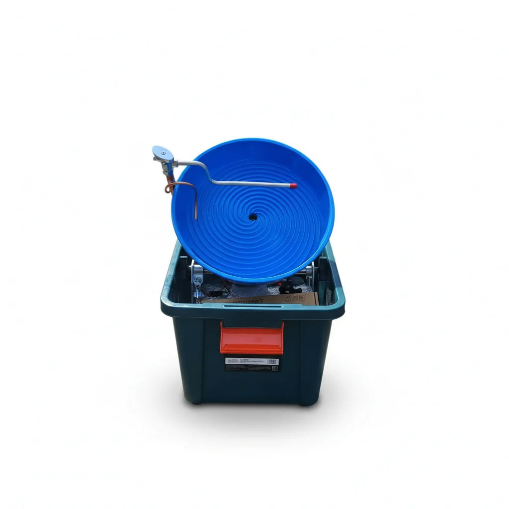 

Mini Spiral Gold Separator | Portable Turbine Gold Mining Machine for Small Scale Gold Prospecting