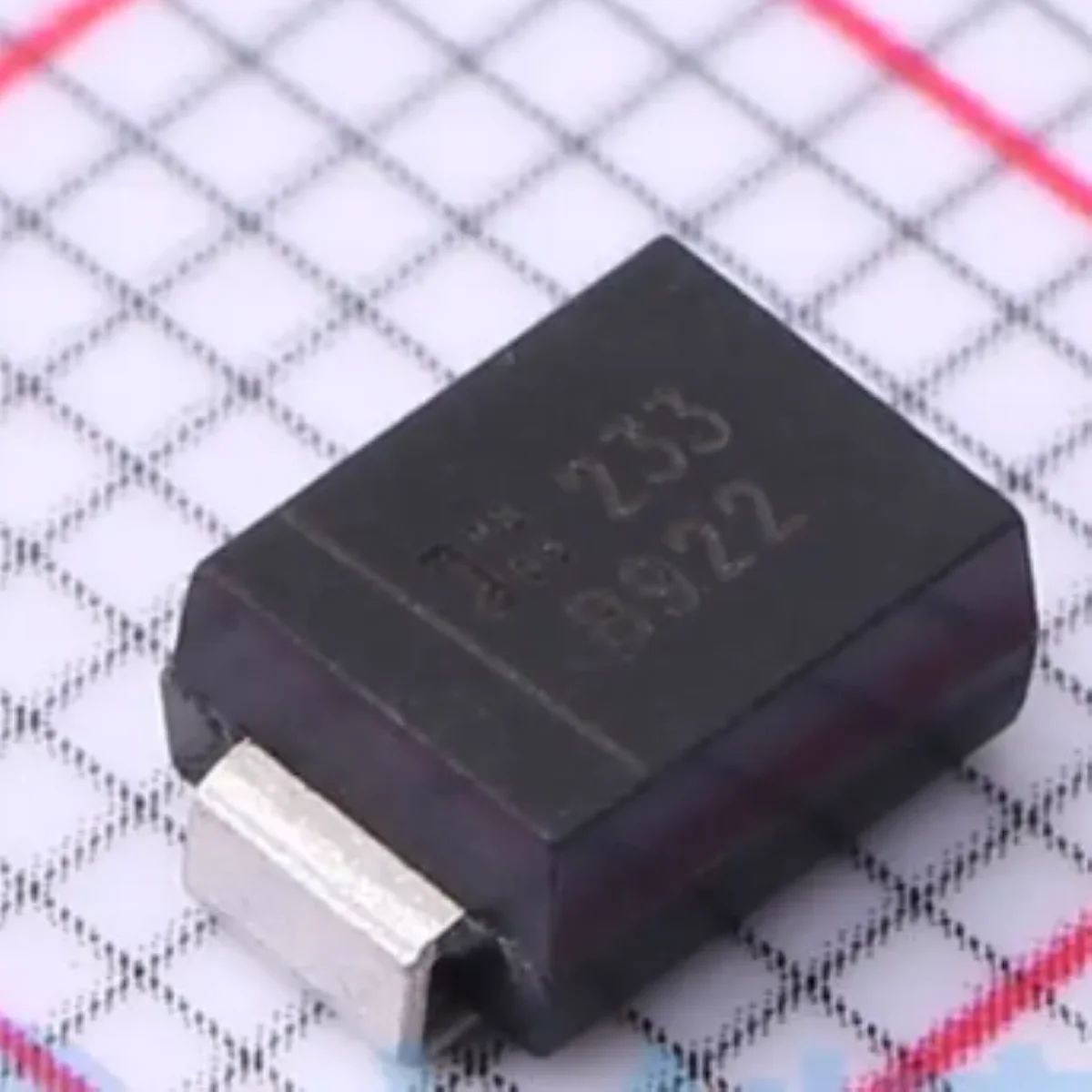 SMB B922 1SMB5922B-13 Markering B922 NEWOriginele spanningsregelaardiode B922 7,5V 3W 5uA@6V 3 Ohm Ω 7,5V 3W SMB DIODE ZENER B922