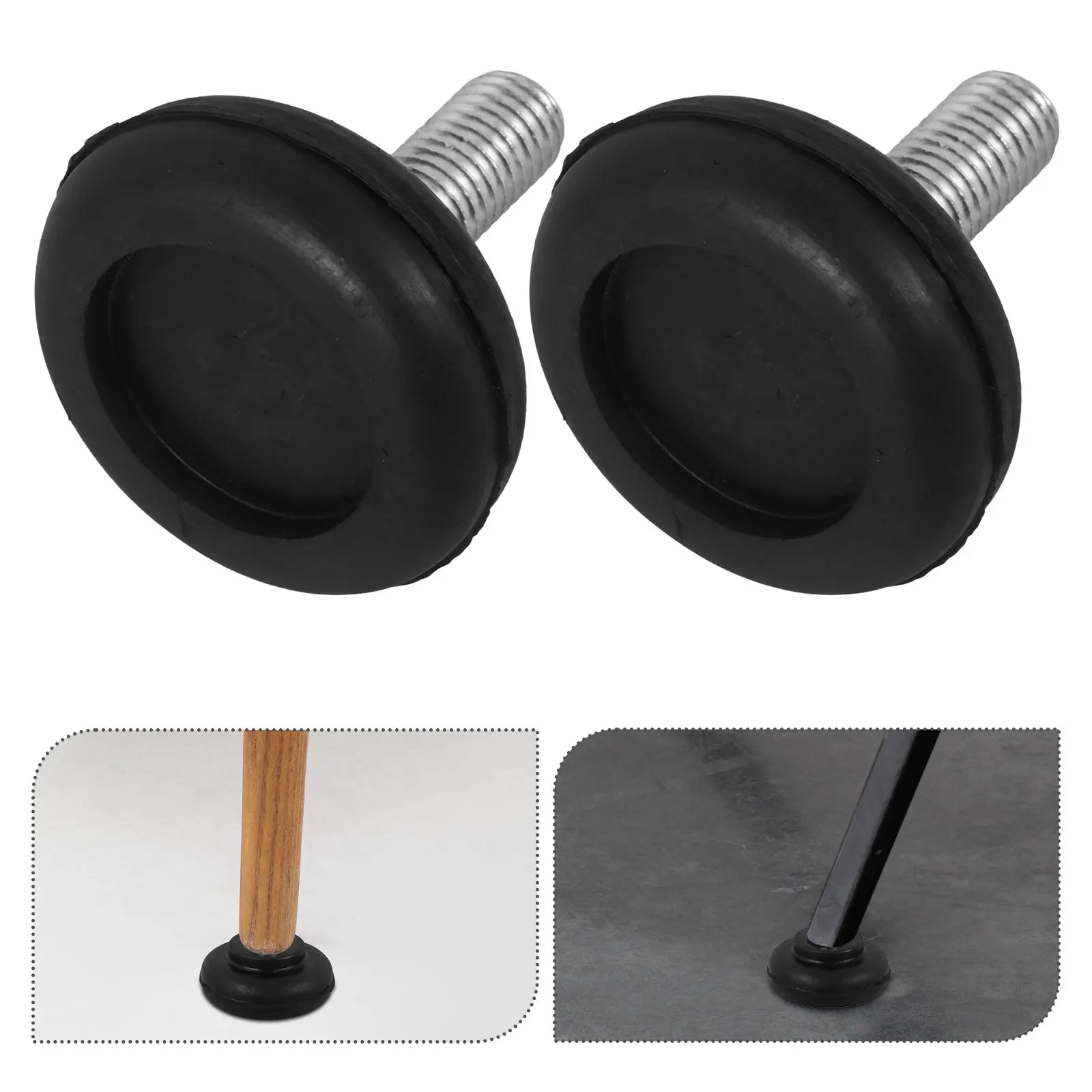 

8 шт. регулируемых резиновых амортизирующих накладок на винтах для стиральных машин и стульев, антивибрационные стабилизаторы для мебели