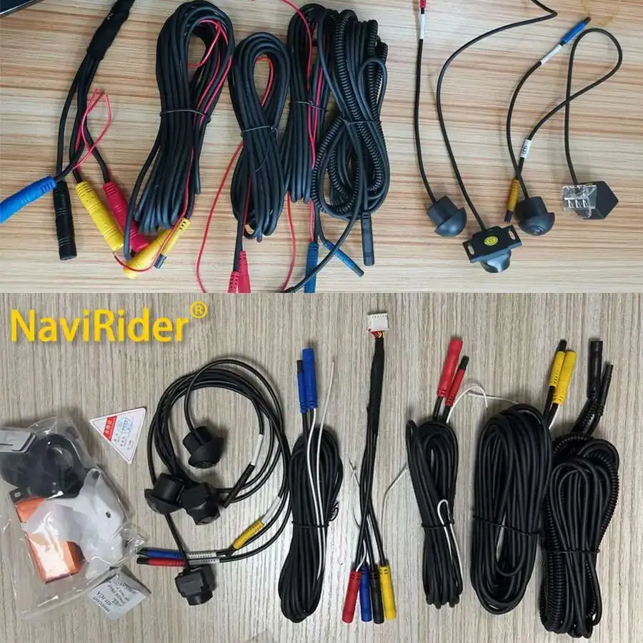 

Car 360 Camera 1080p 3D WDR Surround View System 4 Channel DVR Recorder Car Surveillance System AccessoriesAndroid Built-in360