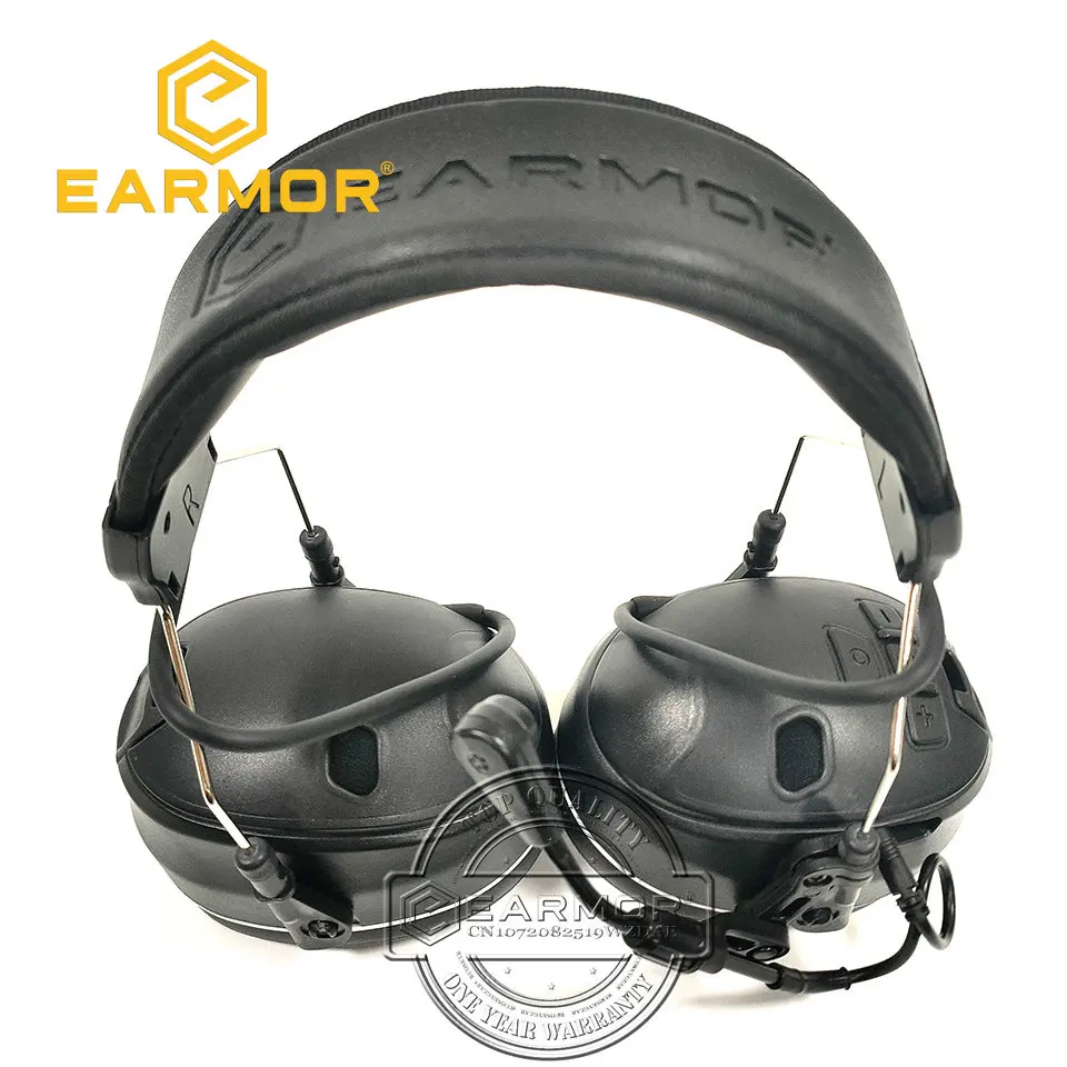 Imagem -04 - Earmor C51 sem Fio Bluetooth Captador de Voz e Redução de Ruído Fone de Ouvido Comunicações Táticas Tiro Earmuffs Nrr26