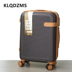 KLQDZMS-Valise de Voyage à Roulettes de Grande Capacité, Valise de Bain Durable, Boîte d'Embarquement PC 20 amarans, 24 Pouces, 28