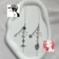 Nana & Hachi inspired phone charm y2k Handmade