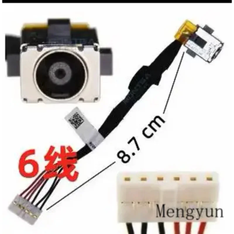 You.New DC In Power Jack With Cable For Asus TUF FX505 FX705 fx705d FX505D FX505DT 6Pin 14026-00160000 1417-00L40A2.