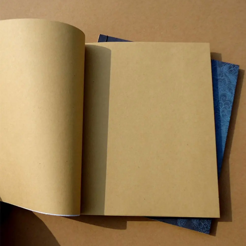 Wire-bound Retro Thick Tassel Book Thread-bound Sketchbook Diary Stationery Sketch Blank Notepad Journal Notebook