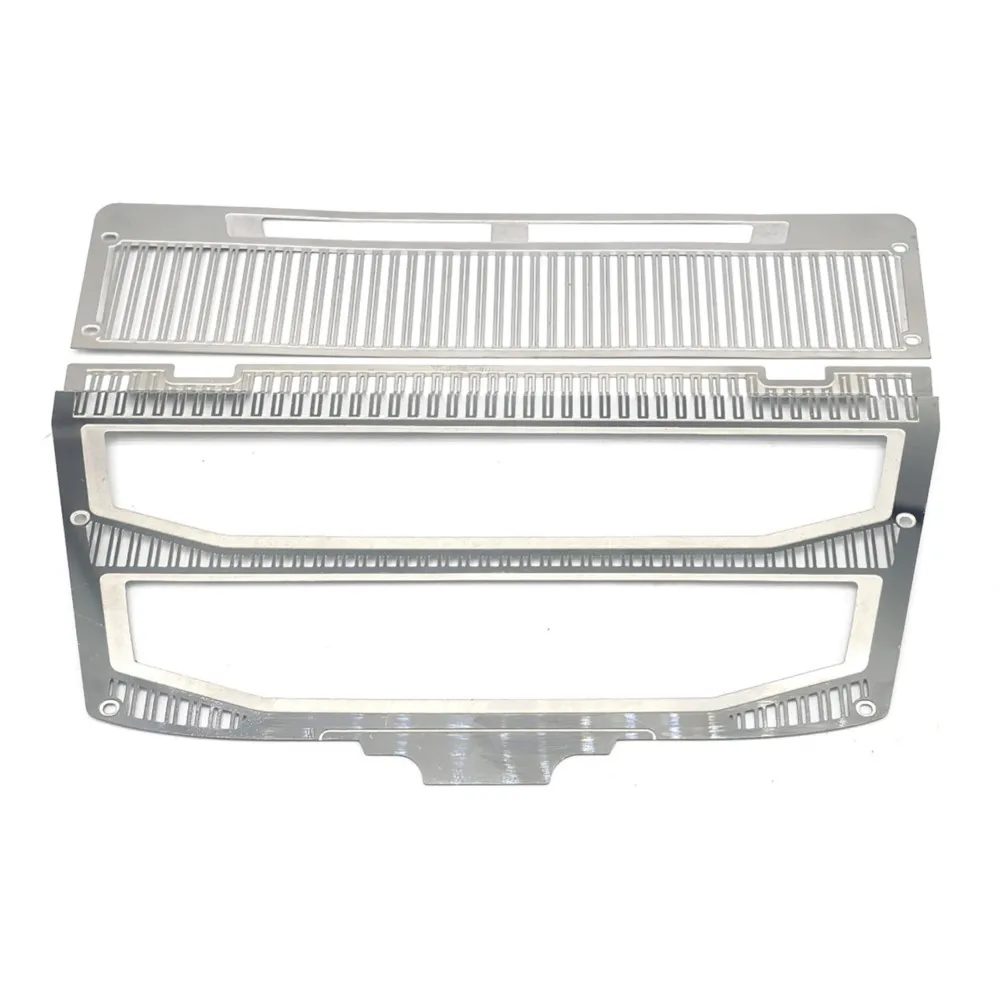 Grille de cabine en métal pour camion tracteur télécommandé TAMIYA 1/14, FH16 56375 56360 56362 RC, modèles de camion en bois, pièce de mise à niveau, bricolage