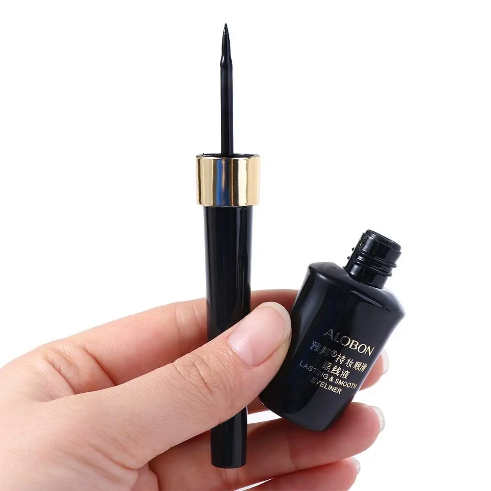 Lasting Hard Tips Non-smudge Eye Makeup Tool Quick Dry Natural Eyeliner Gel Eye Liner Pen Black Liquid Eyeliner Eyeliner Pen