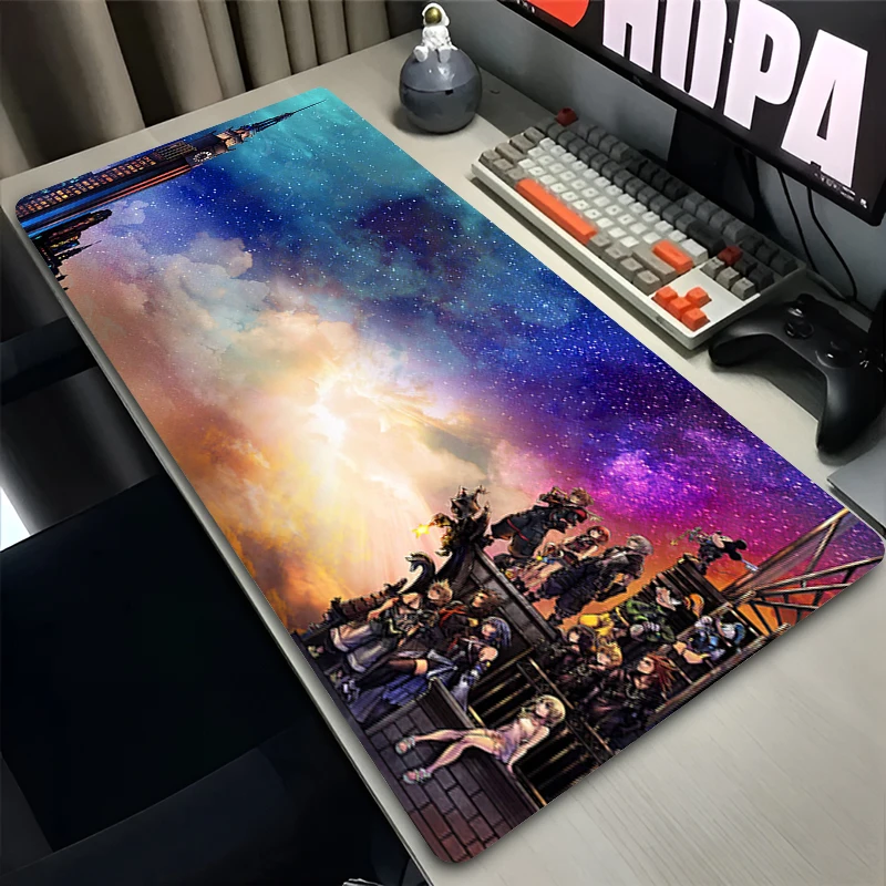 Mouse Pad Laptop Anime Extended Desktop Mat Computer Gamer Mousepad PC Gaming Accessories Keyboard Pad W-wuthering Waves Jiyan