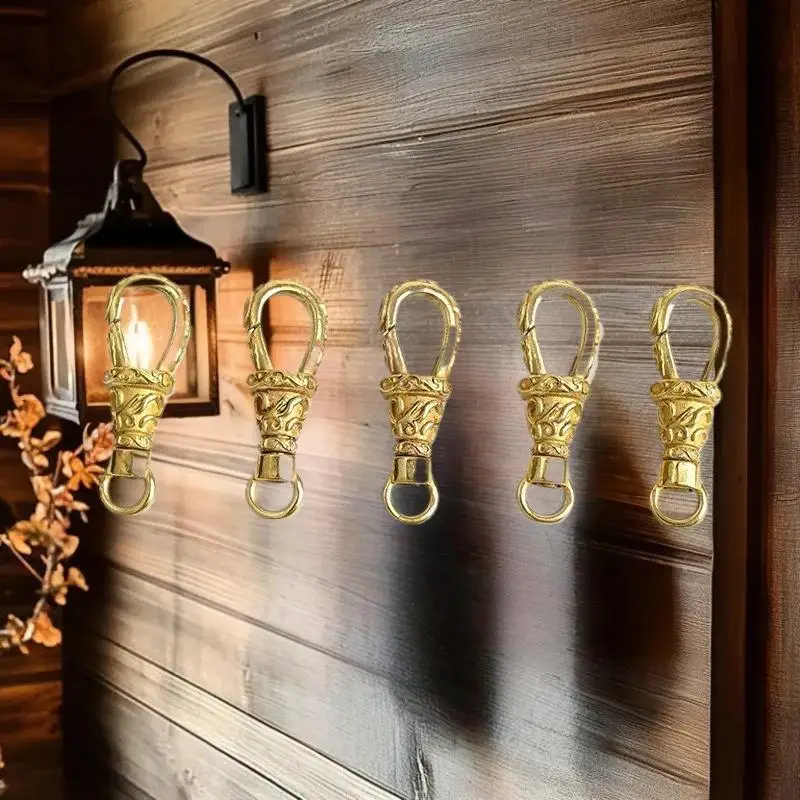 1 قطعة النحاس صنع نمط ساعة جيب مشبك دوار سلسلة الربيع المفاجئة هوك 30 مللي متر 1.2 بوصة مشبك سلسلة اللؤلؤ الأحجار الكريمة DIY بها بنفسك