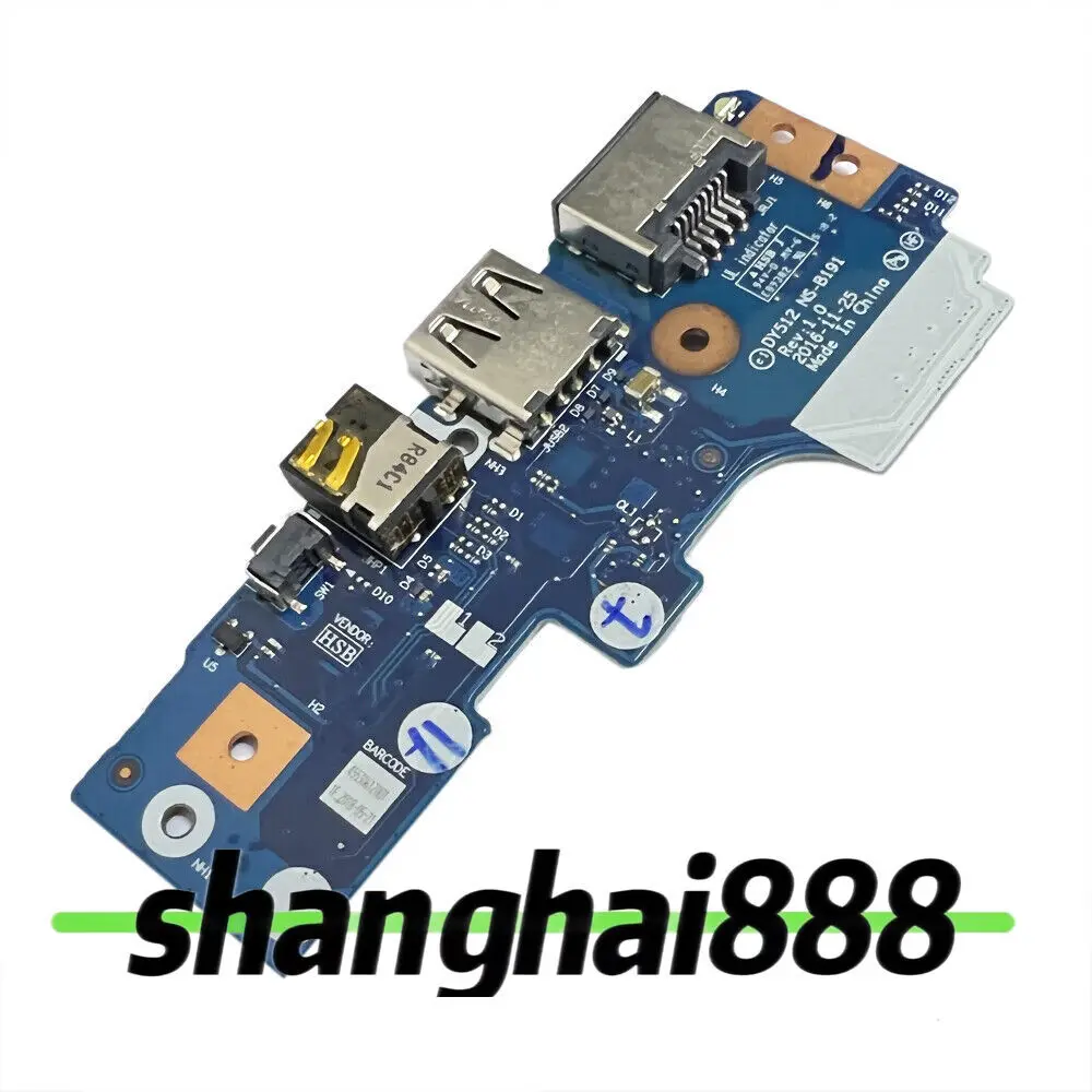 For Lenovo Legion Y520-15IKBM 80YY LAN Ethernet Audio USB Port Board 5C50P24359