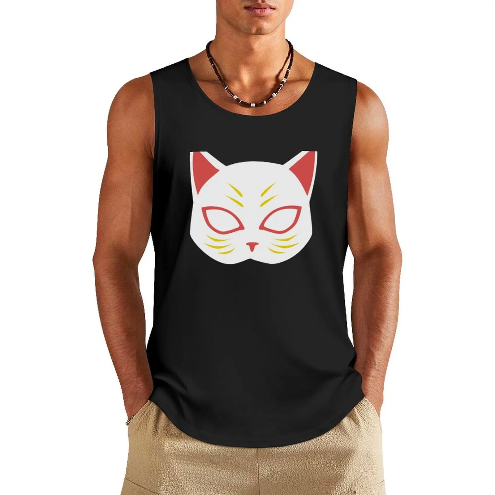 

A Whisker Away Tank Top gym clothes man fitness Men's sleeveless summer 2025