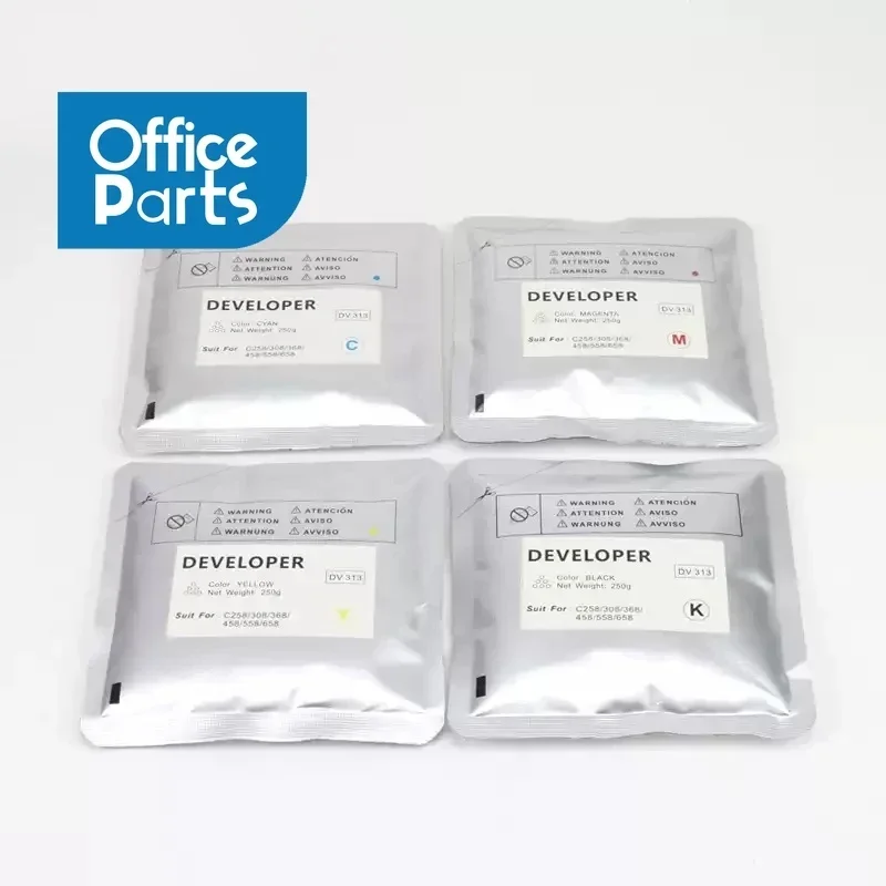 1PCS Original support for Konica Minolta Bizhub C308 C368 C458 C558 C658 C 258 308 458 368  DV313 Developer Powder
