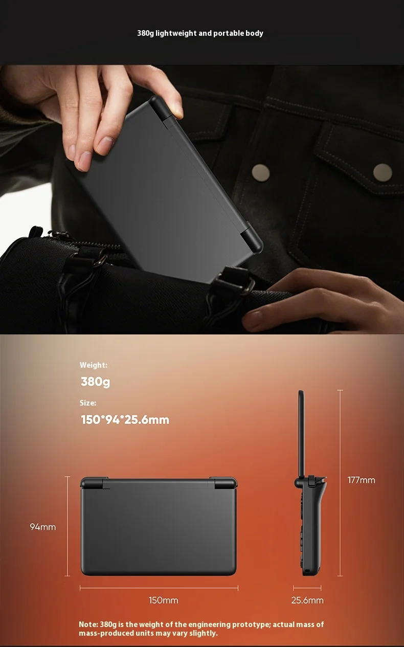 AYN Thor Handheld-Spielkonsole 6'' OLED Dual-Screen Qualcomm Snapdragon CPU Android13 6000mAh Akku Hall-Stick-Spielkonsole – Detail 8