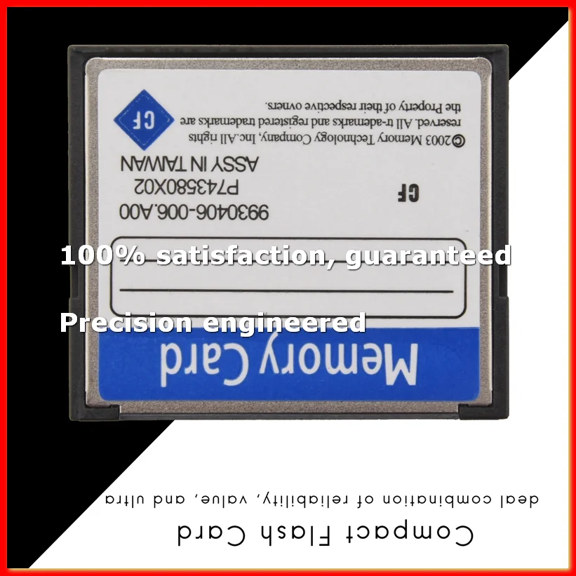 

Professional 32GB Compact Flash Memory Card(White&Blue)-A73M