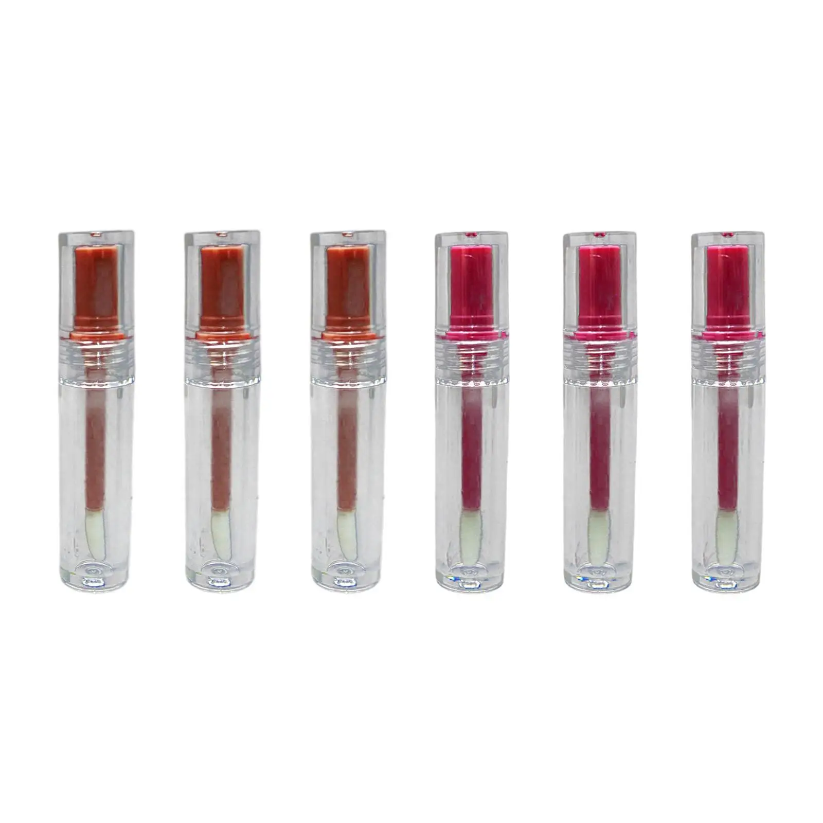 3x Lip Gloss Tubes Lipgloss Tubes Lipstick Containers Lip Balm Bottles for Travel