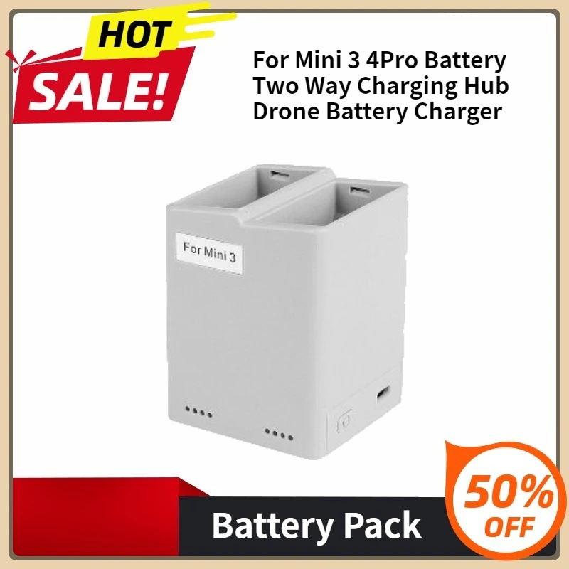 

Compatible with Mini 3 3Pro 4Pro Series Drone Accessories for Mini 3 4Pro Battery Two Way Charging Hub Drone Battery Charger