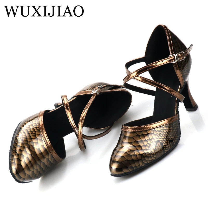 

Дешевая женская обувь для латинских танцев, лето 2023 года, домашние сандалии на высоком каблуке с мягкой подошвой для вечеринок, бальных танцев, танго, тренировочные сандалии для девочек