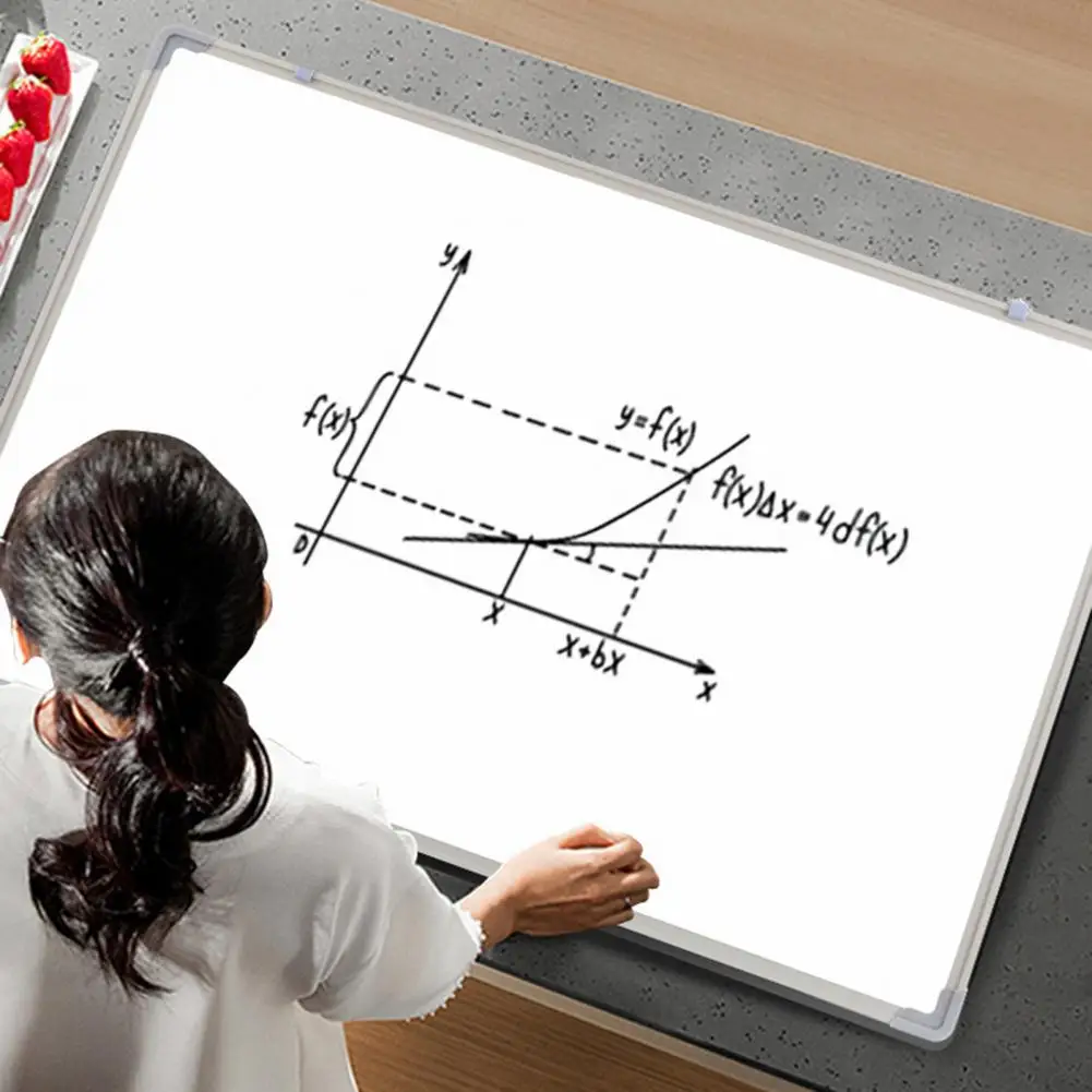 Conjunto de quadro branco magnético resistente a tinta, kit de parede para ensino de escritório para organização