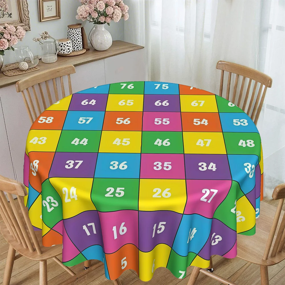 1 pc Rectangular tablecloth 1pc Dining round tablecloth Decorative for gatherings, enhancing the atmosphere on the table
