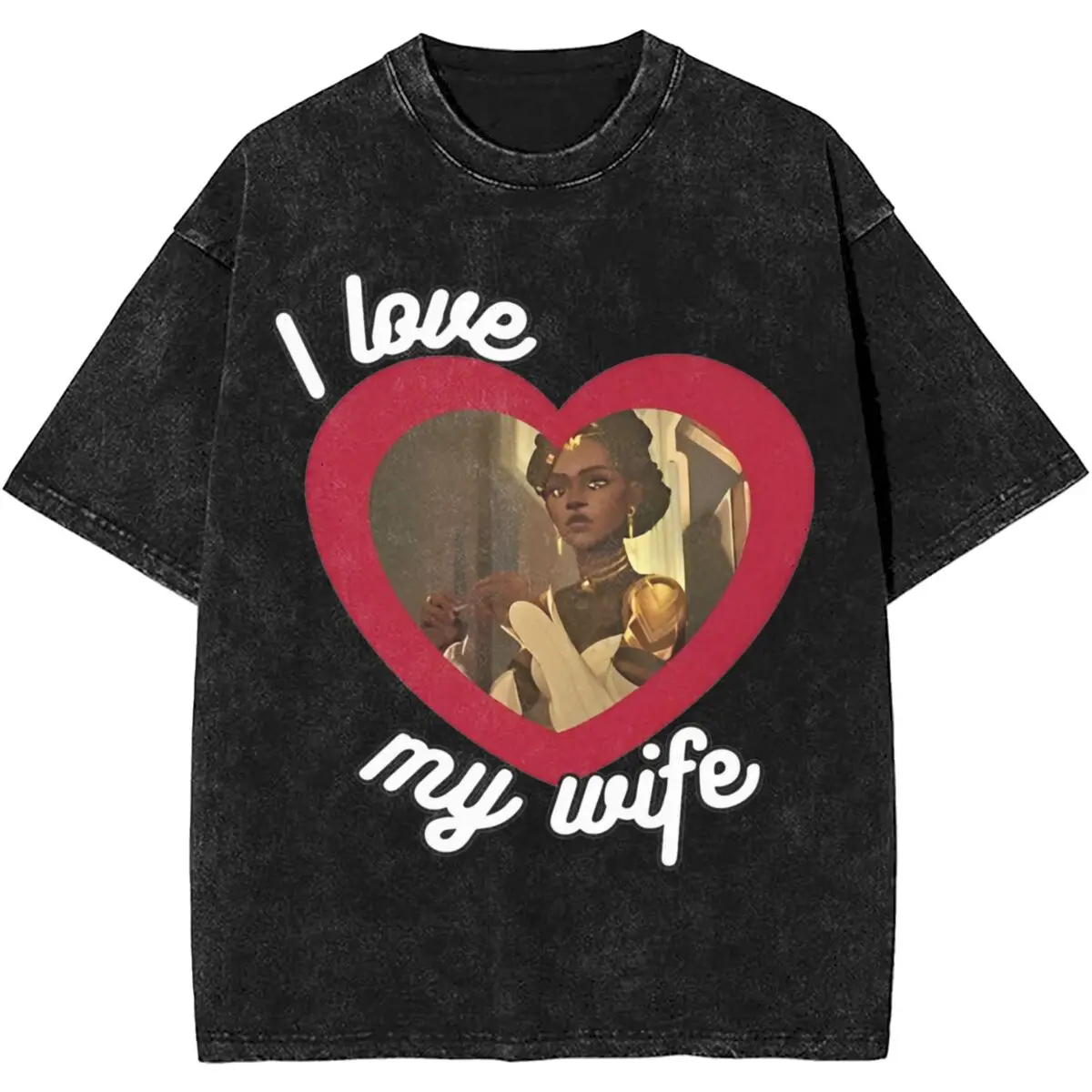 I Love My Wife Mel Arcane T Shirt Summer Y2K Retro T-Shirts 2024 Cotton Leisure Tee Shirt For Man Short-Sleeved Design Tees