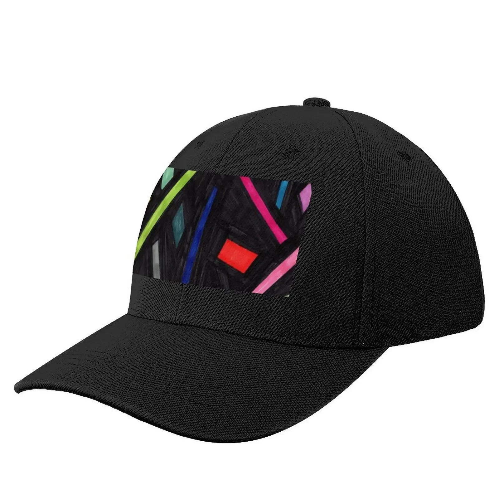 

Rainbow Pick Up Sticks Baseball Cap Wild Ball Hat birthday Hats Man Women's